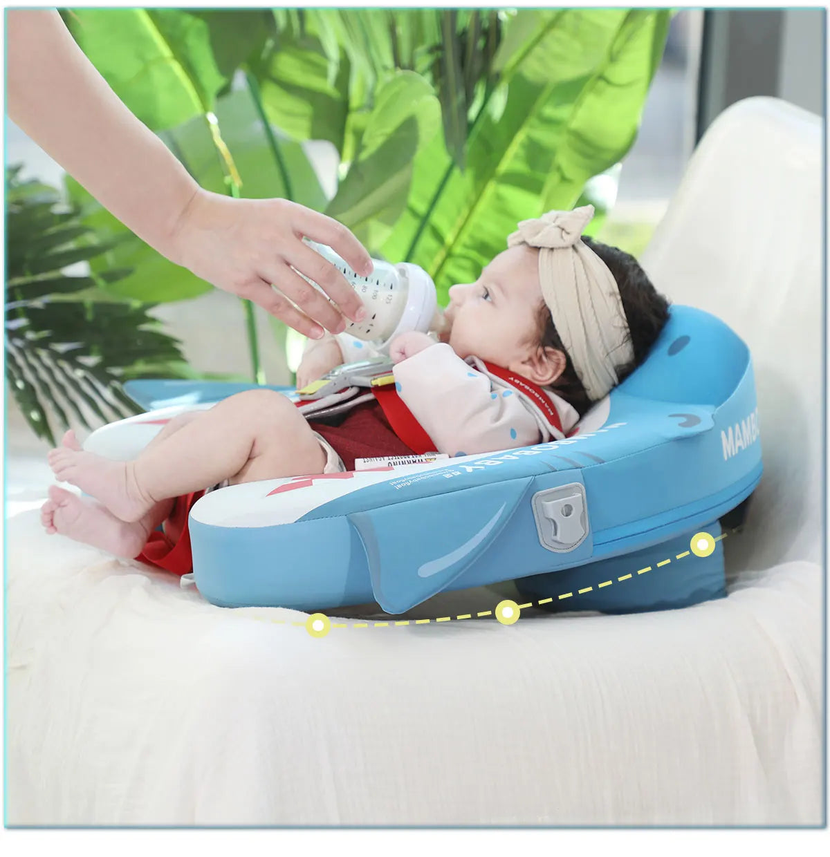 Flotteur Bébé Mambobaby Non-Gonflable