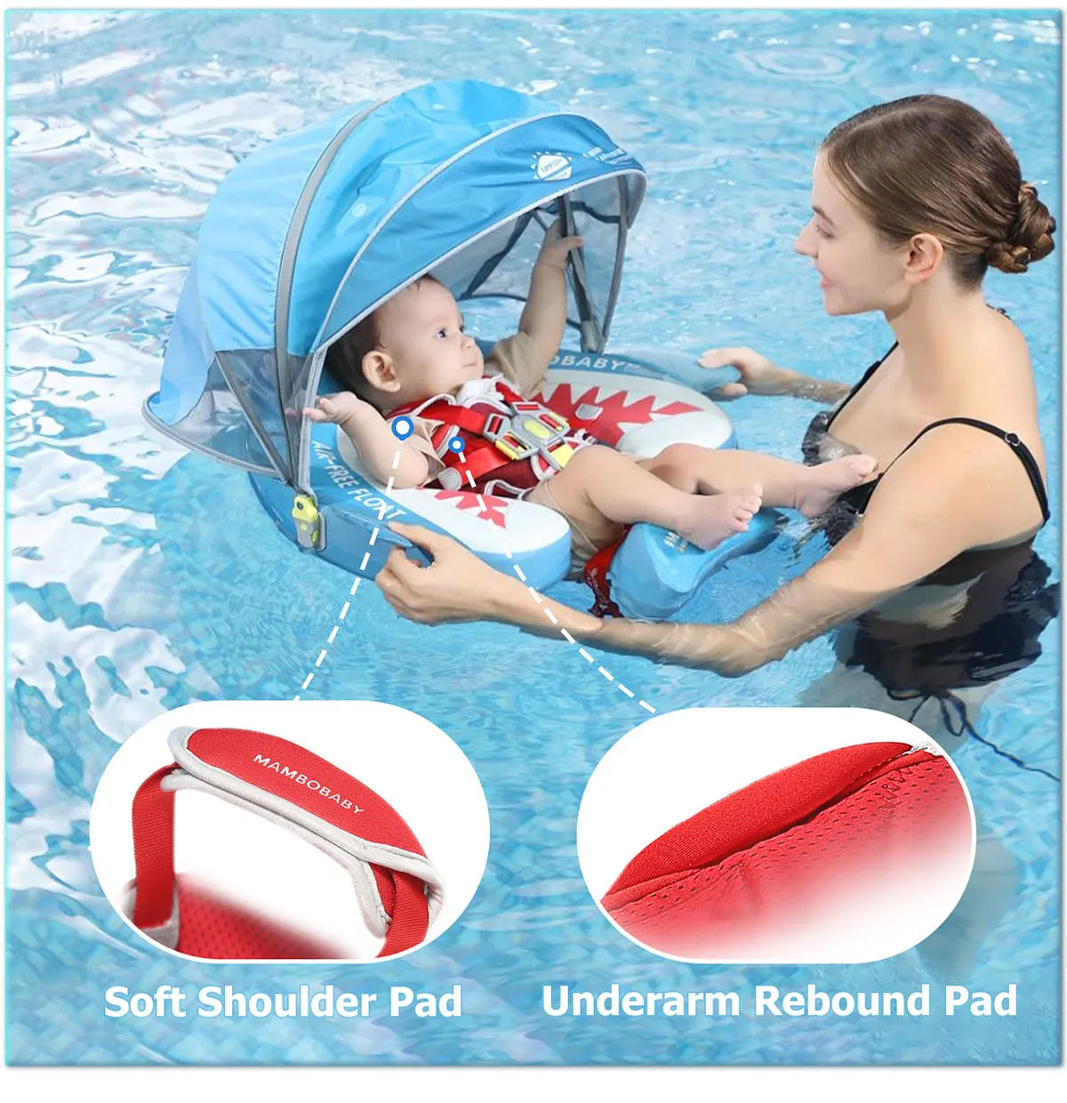 Flotteur Bébé Mambobaby Non-Gonflable