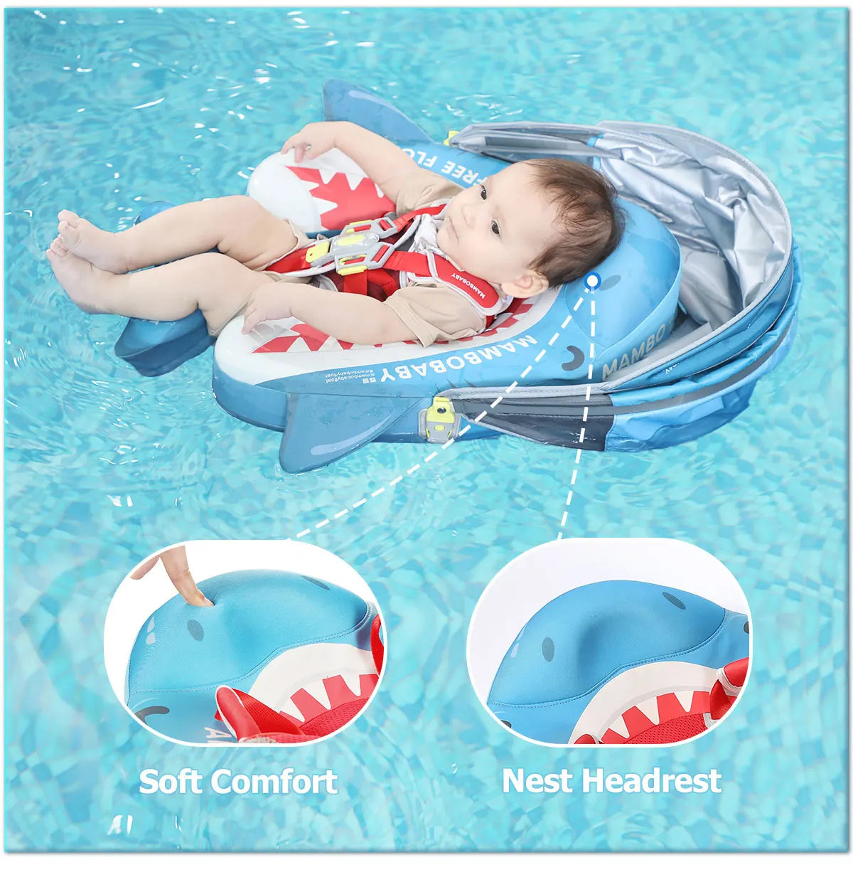 Flotteur Bébé Mambobaby Non-Gonflable
