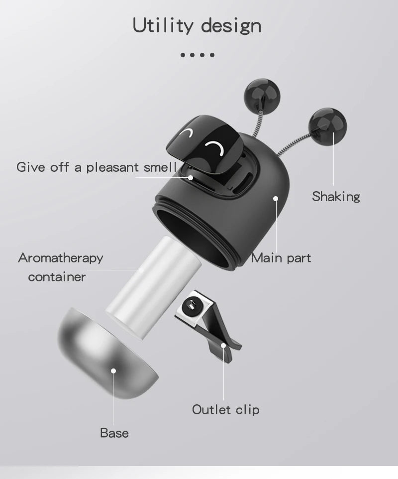 Diffuseur de Parfum Robot pour Voiture