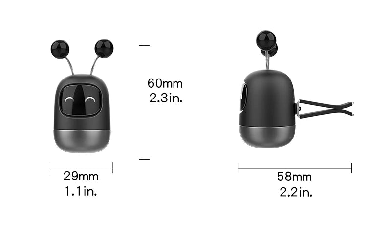 Diffuseur de Parfum Robot pour Voiture