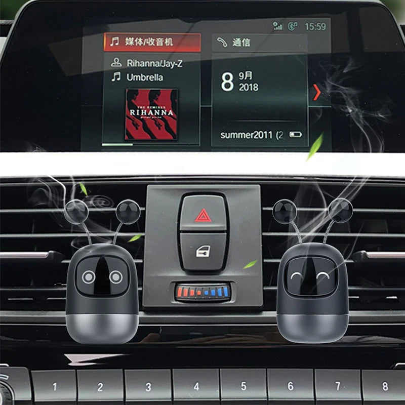 Diffuseur de Parfum Robot pour Voiture