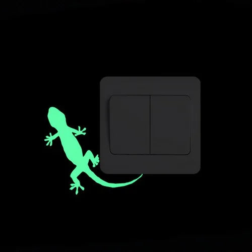 Sticker Interrupteur Phosphorescent Chat & Lune