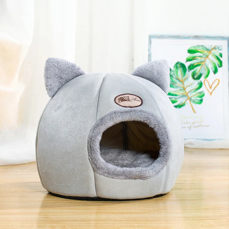 Lit Nid "Sommeil Profond" 2-en-1 pour Chat et Petit Chien