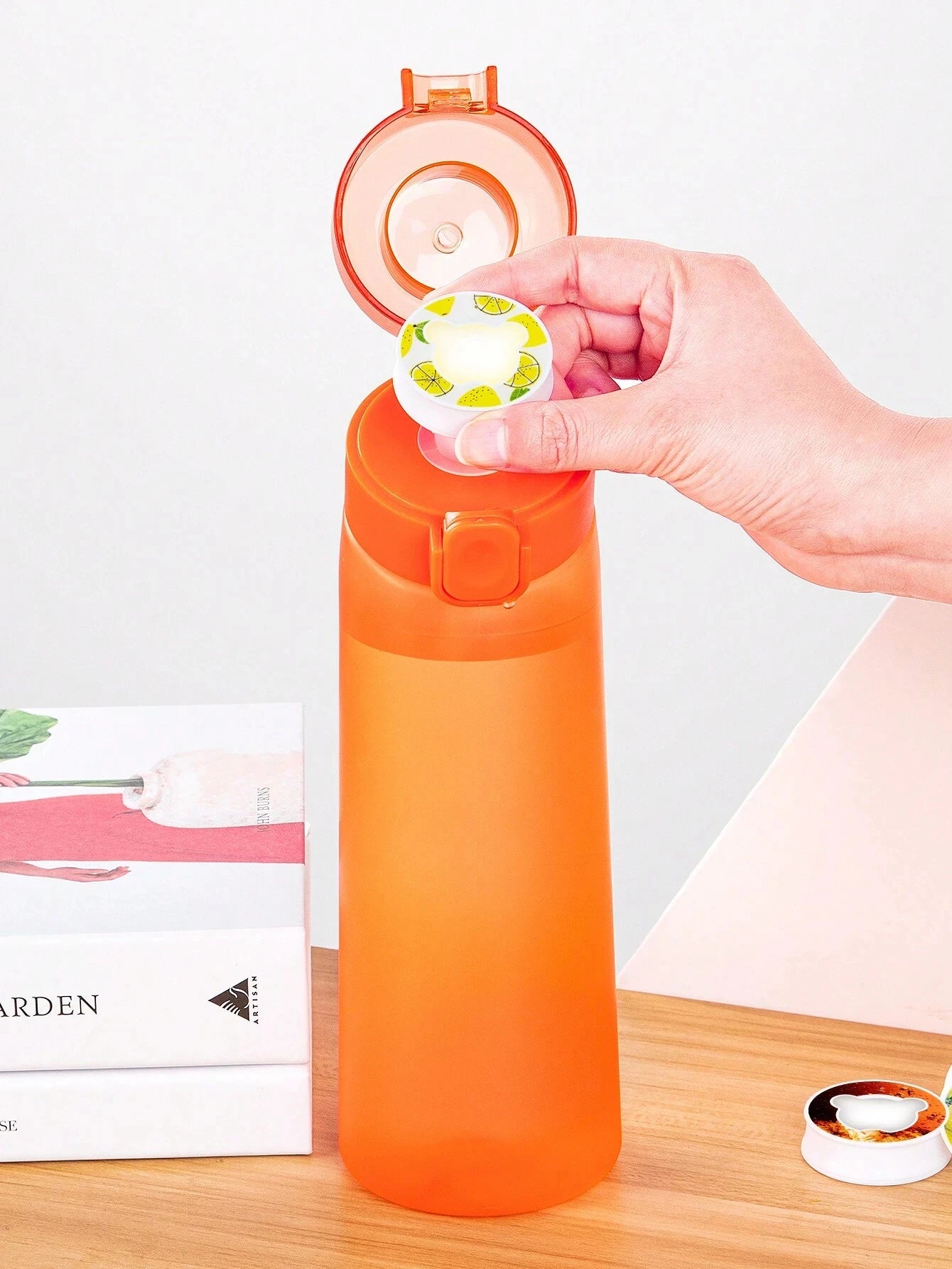 Bouteille d'Eau à Air avec Pod de Saveur