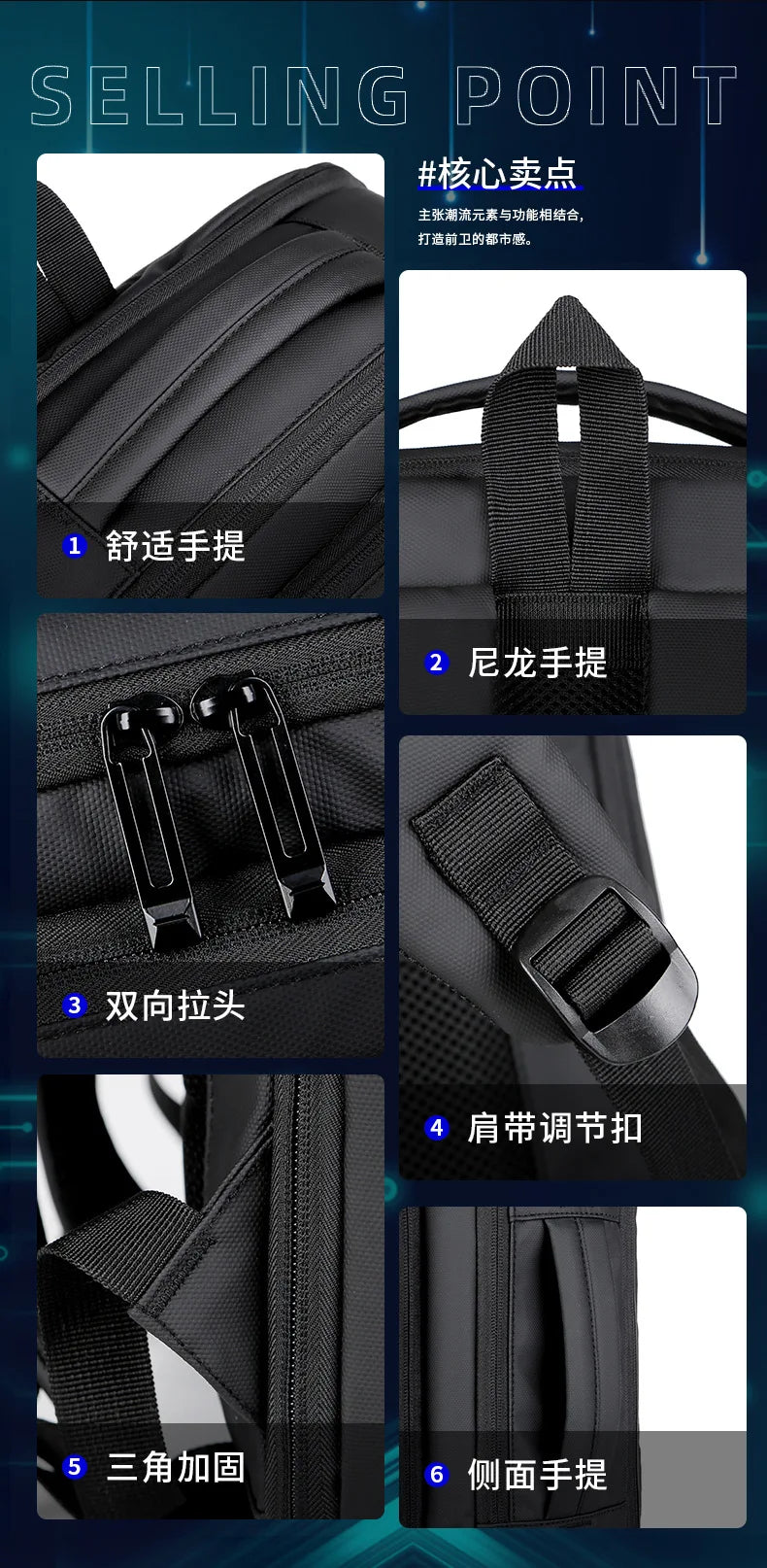 Sac à Dos Multifonction Étanche