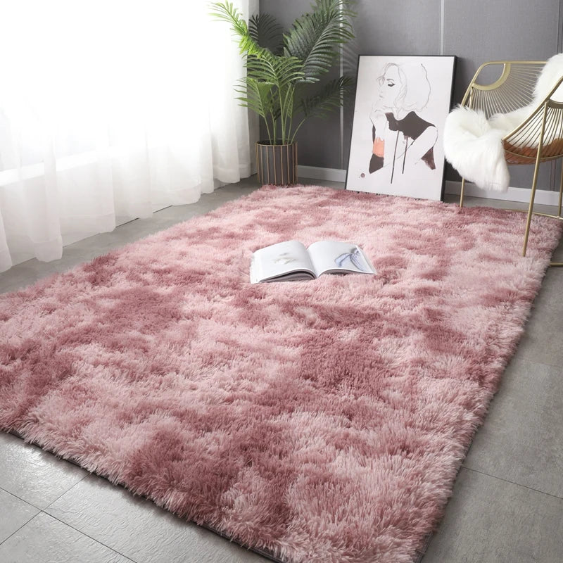 Tapis en Peluche Ultra-Doux et Moelleux