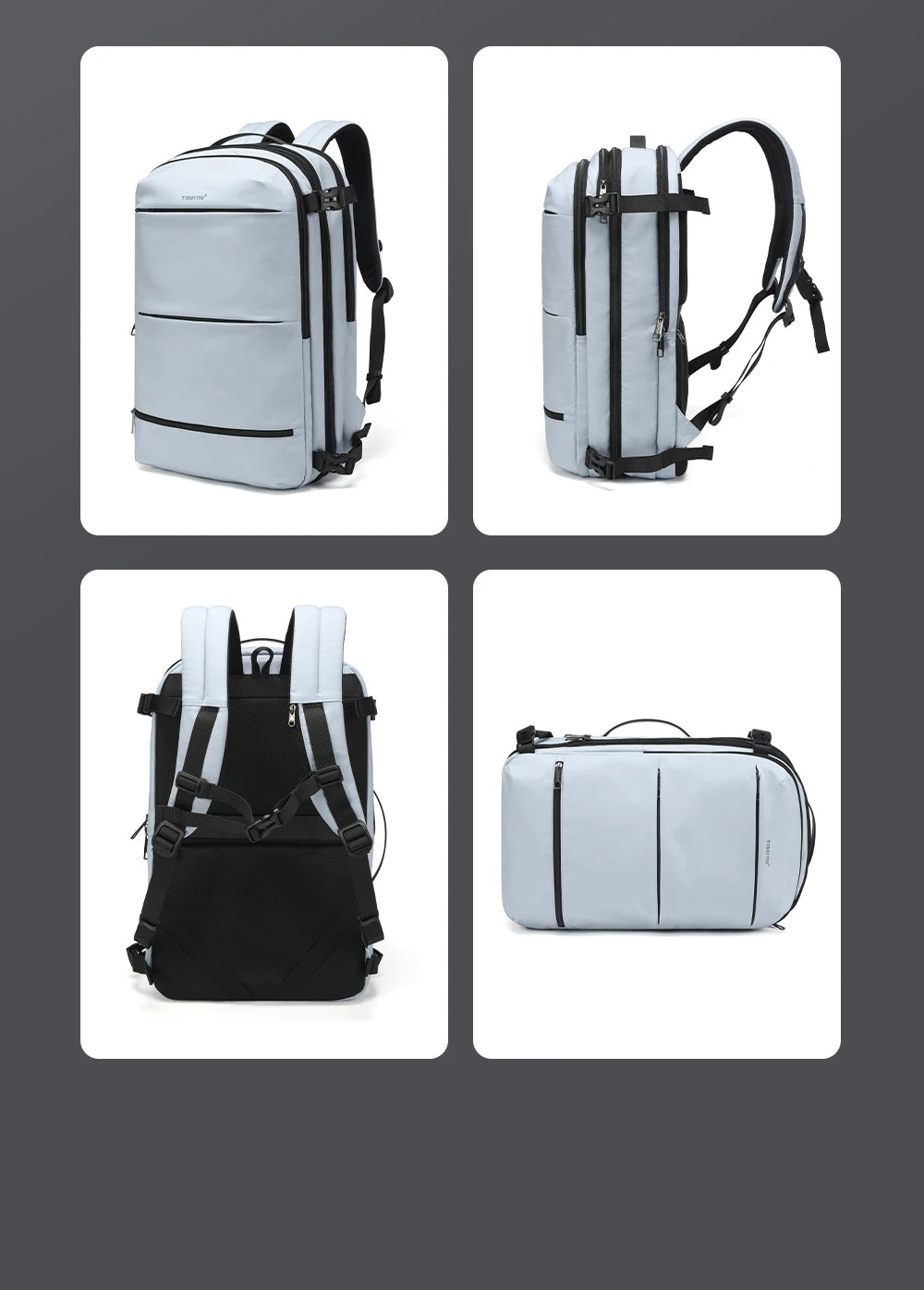 Sac à Dos Tigernu Extensible 17 Pouces