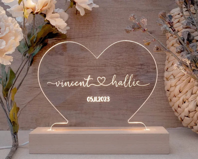 Lampe Photo 3D Personnalisée Style Instagram
