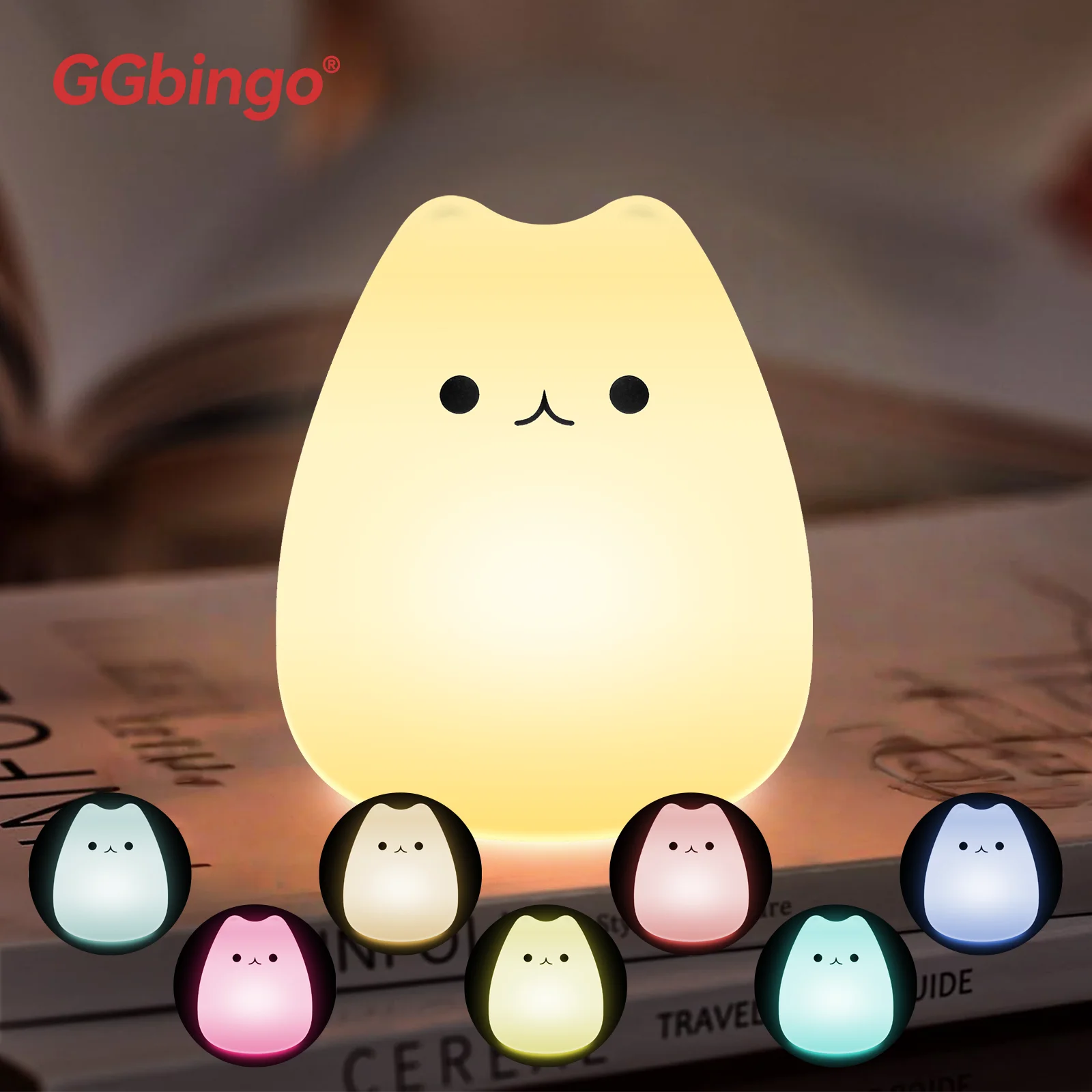 Veilleuse LED Portable Rechargeable USB