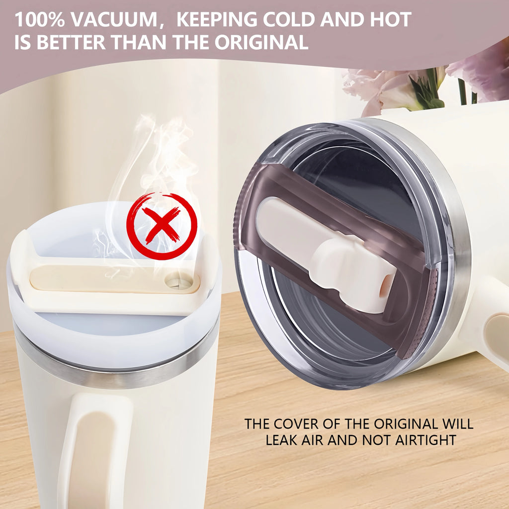 Couvercle de Remplacement Étanche pour Gobelet Isotherme (Compatible Stanley 20oz/30oz)