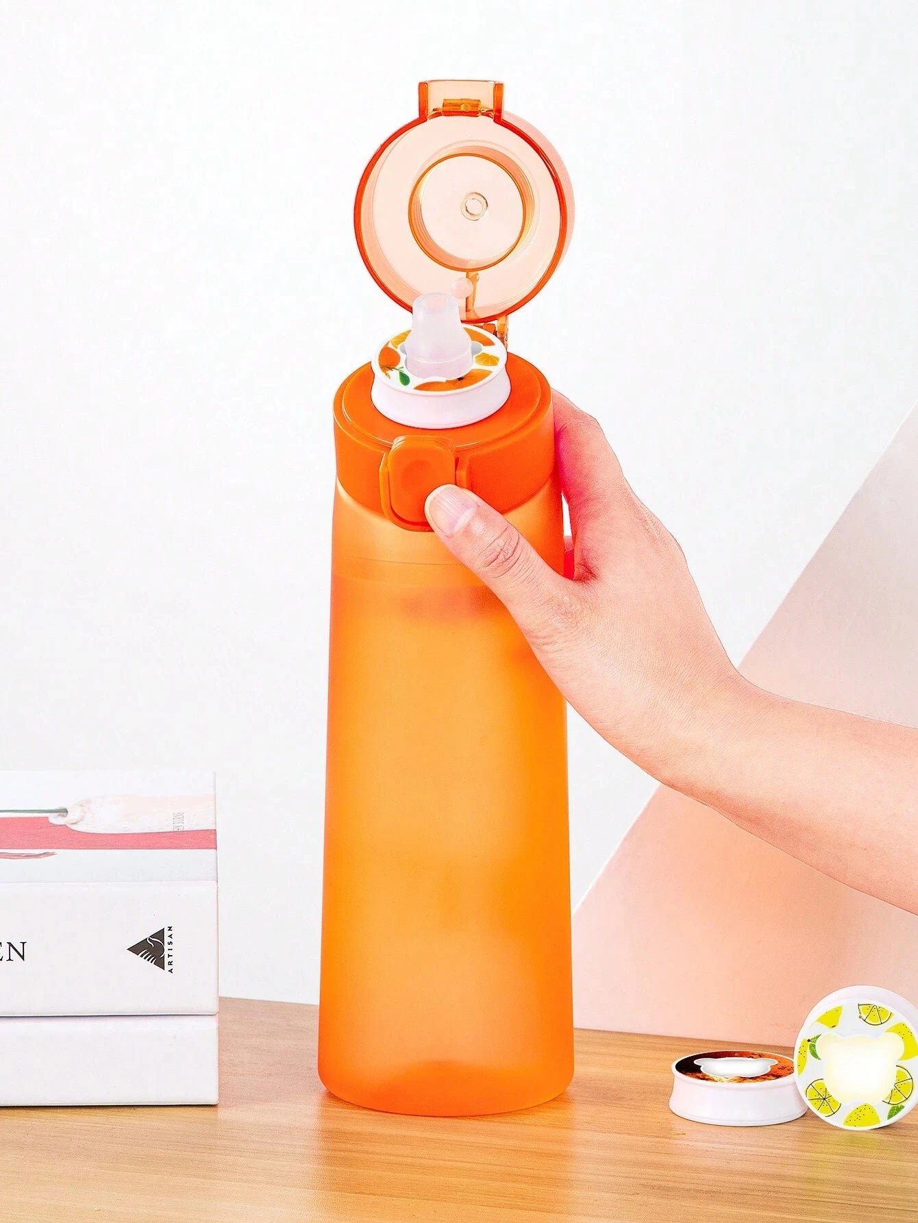 Bouteille d'Eau à Air avec Pod de Saveur
