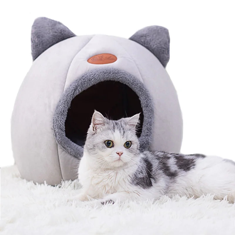 Lit Nid "Sommeil Profond" 2-en-1 pour Chat et Petit Chien