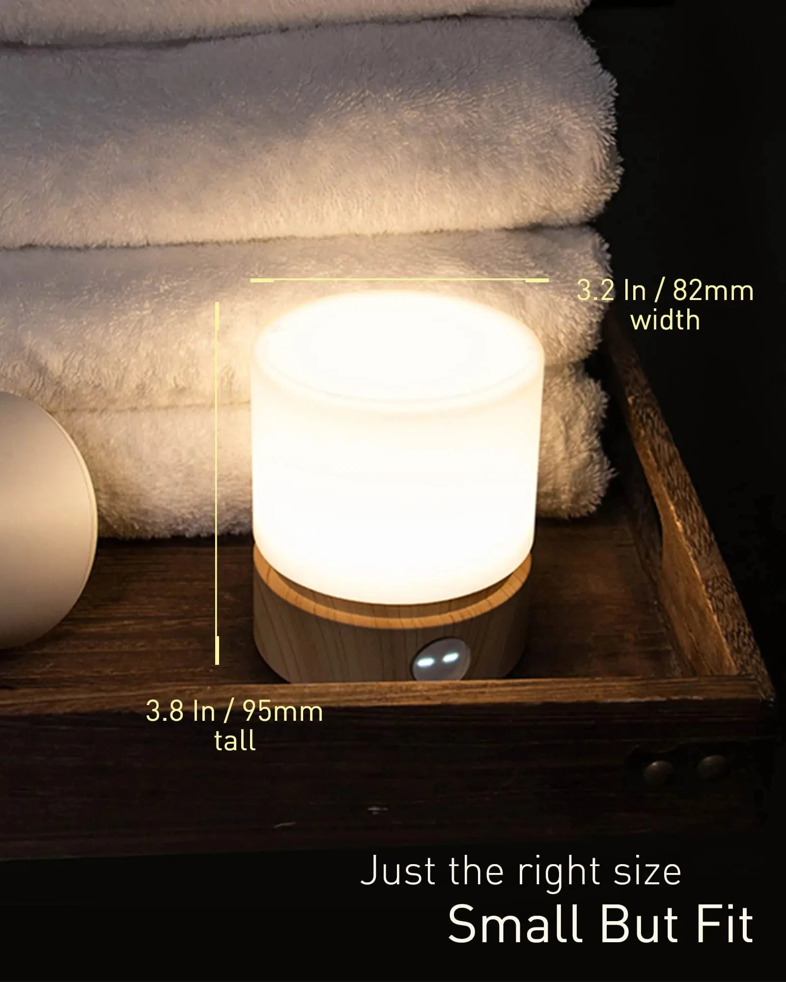 Veilleuse LED Rechargeable avec Minuterie