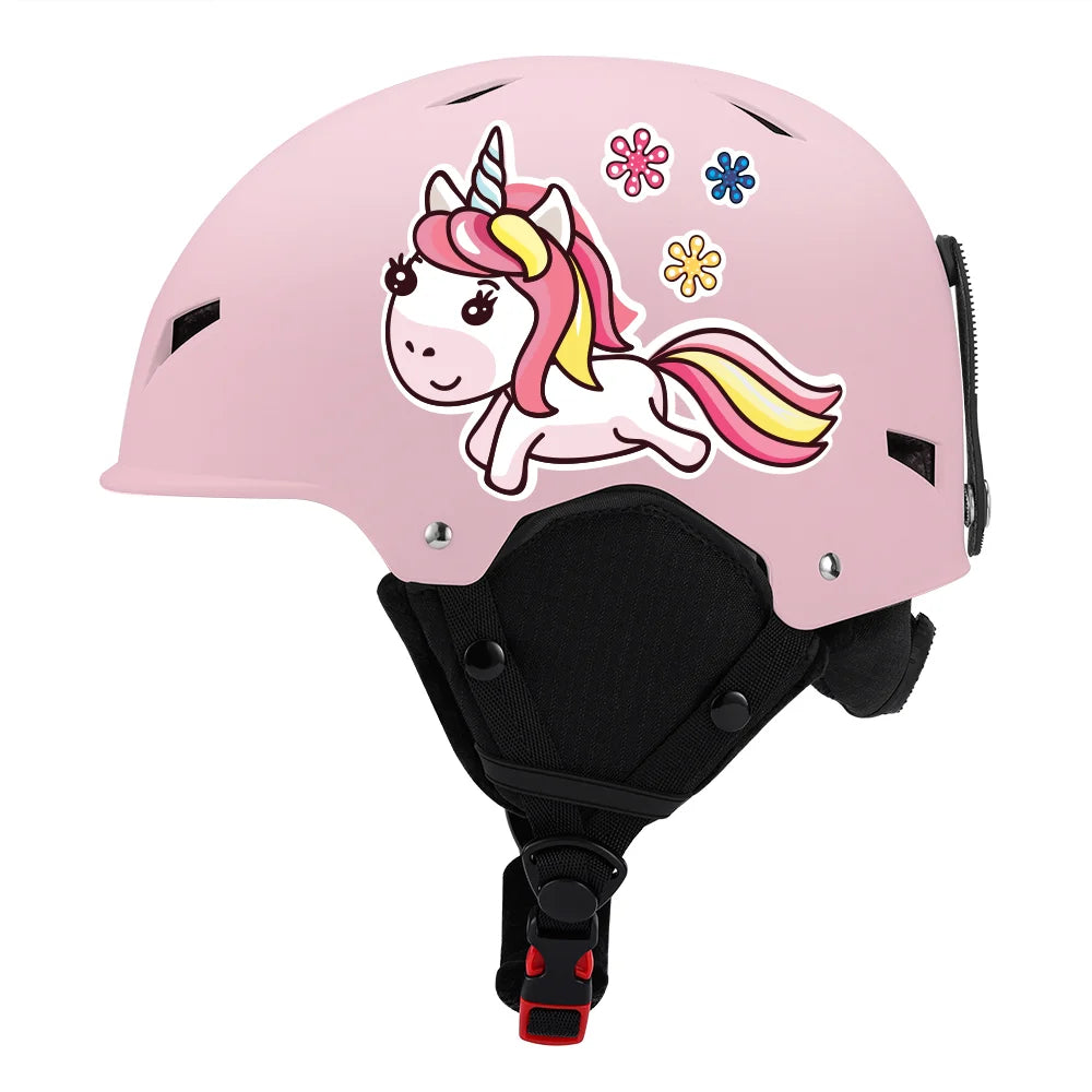 Casque de Ski Horntour avec Lunettes Intégrées