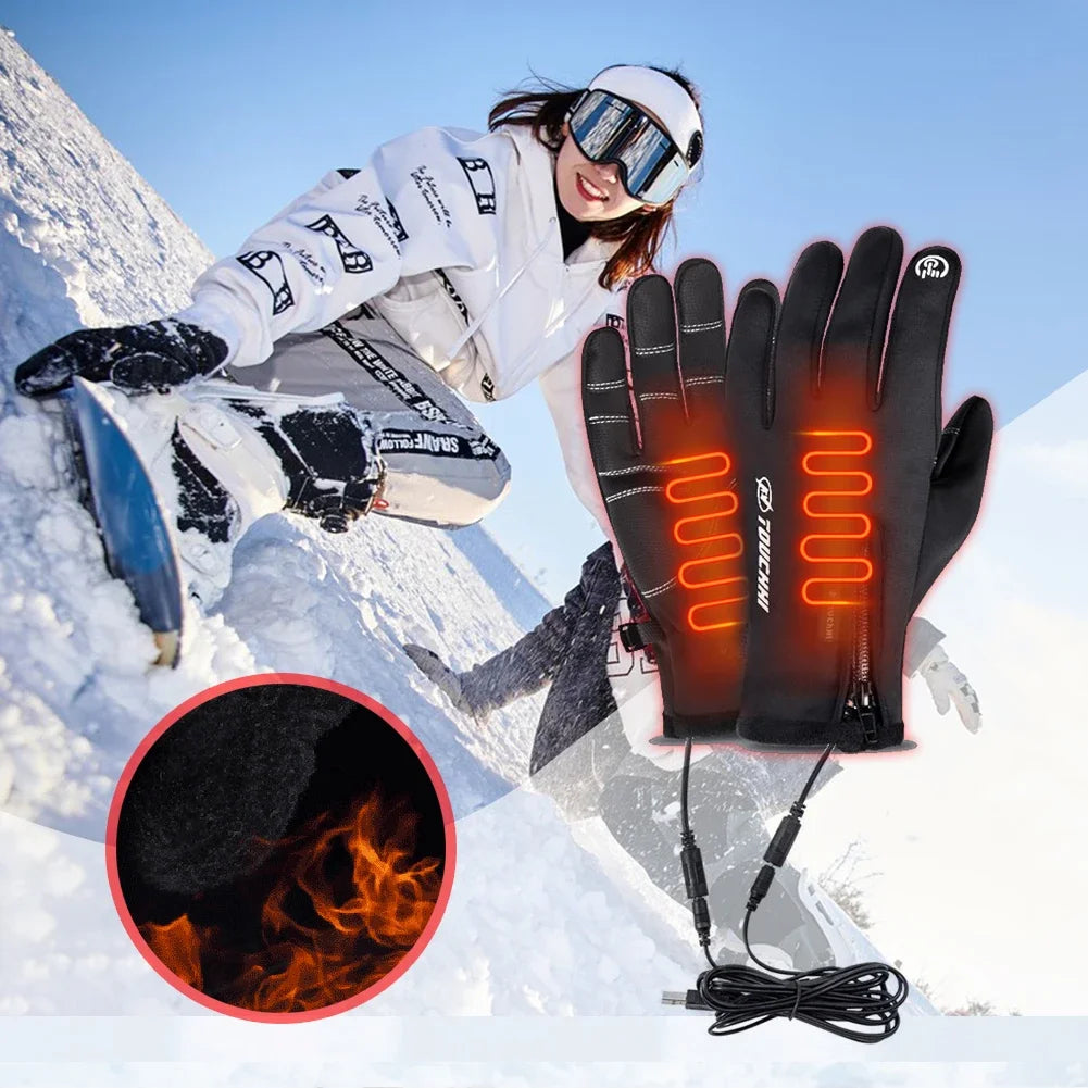 Gants Chauffants Électriques USB