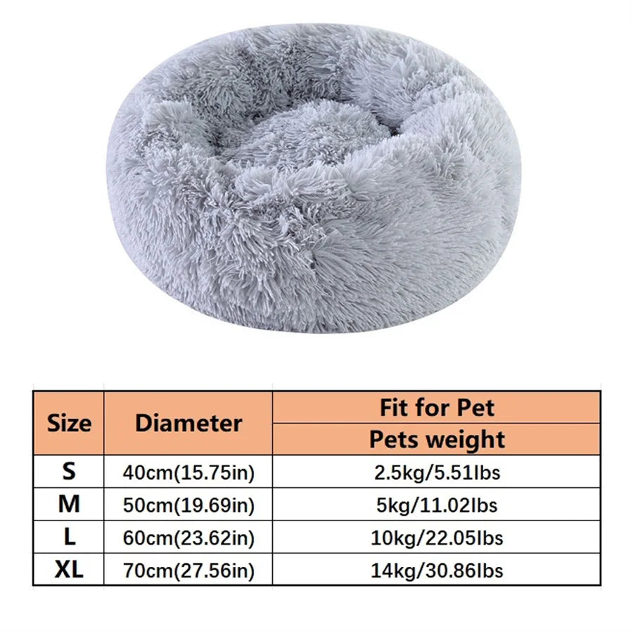 Lit "Beignet" Apaisant pour Chien et Chat