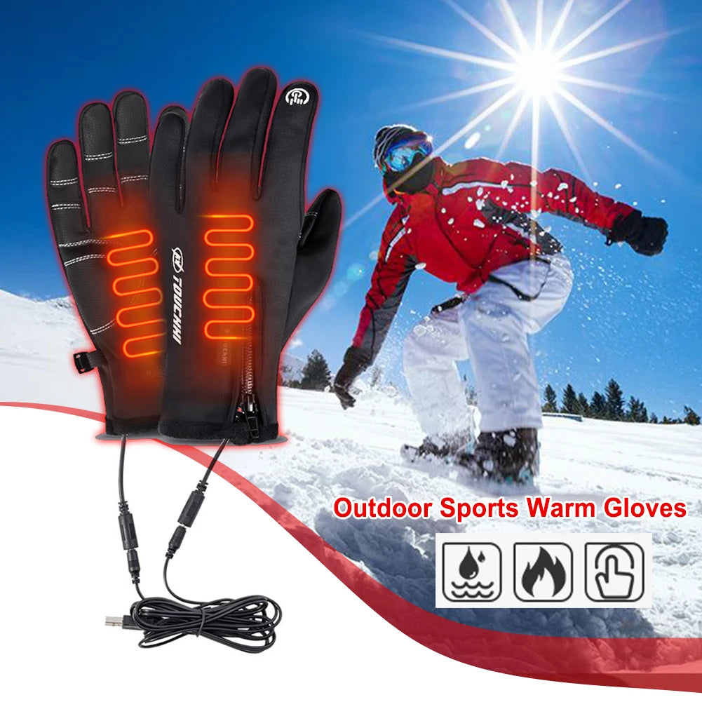 Gants Chauffants Électriques USB