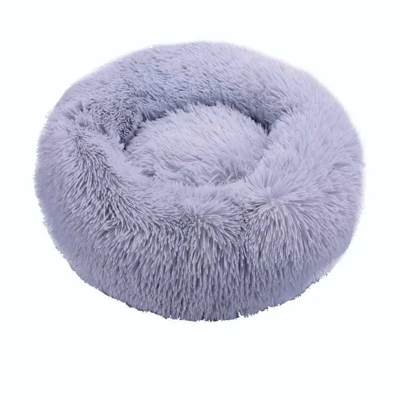 Lit Apaisant en Peluche Super Douce pour Chien et Chat