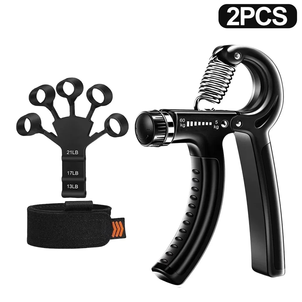 Renforceur de Poignée Réglable 5-60kg avec Compteur