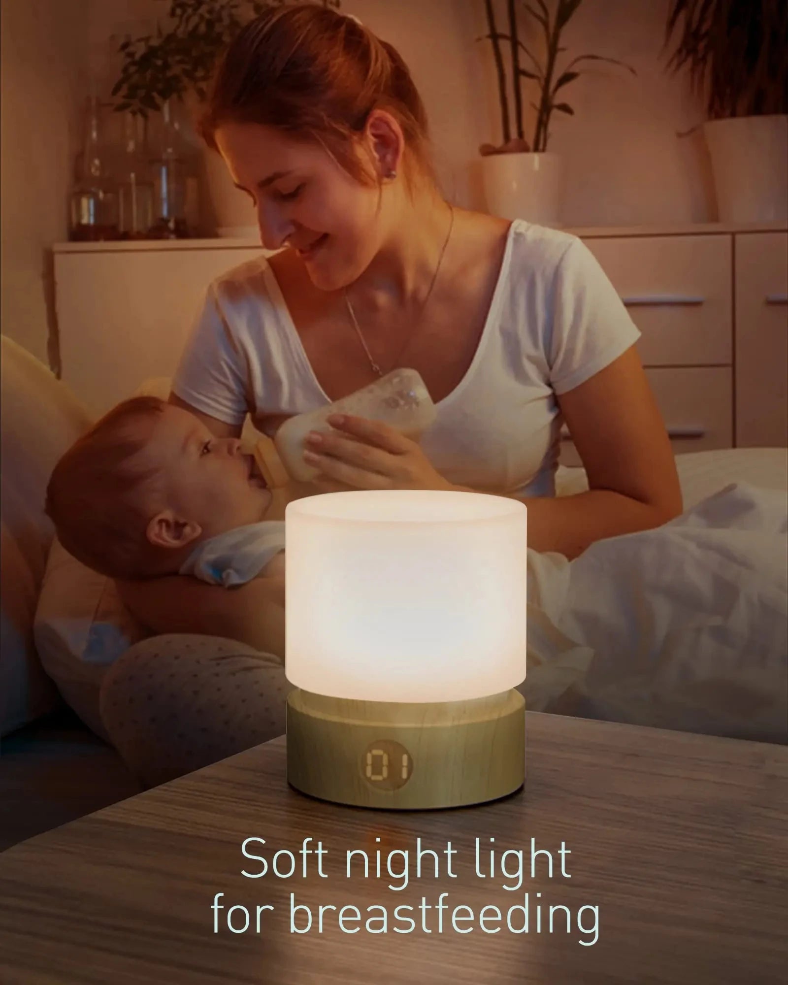 Veilleuse LED Rechargeable avec Minuterie
