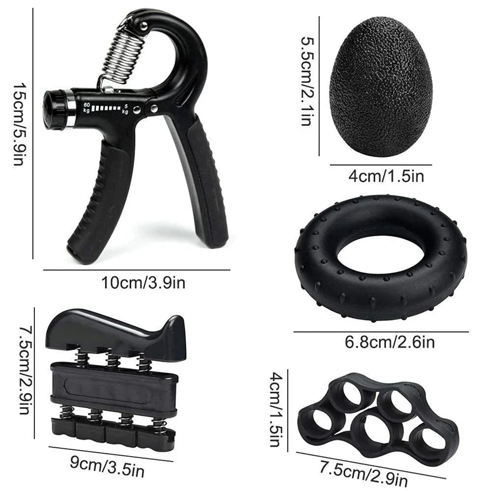 Renforceur de Poignée Réglable 5-60kg avec Compteur