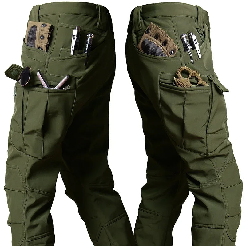 Pantalon d'Hiver Tactique Softshell Homme