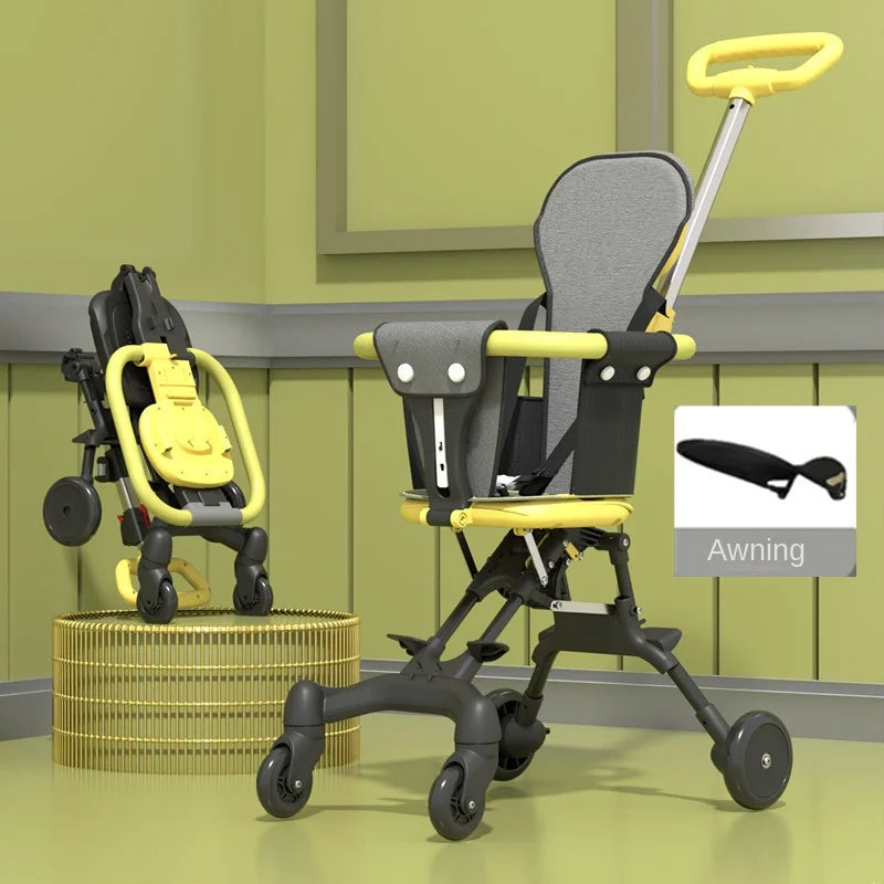 Poussette Bidirectionnelle Légère & Pliable