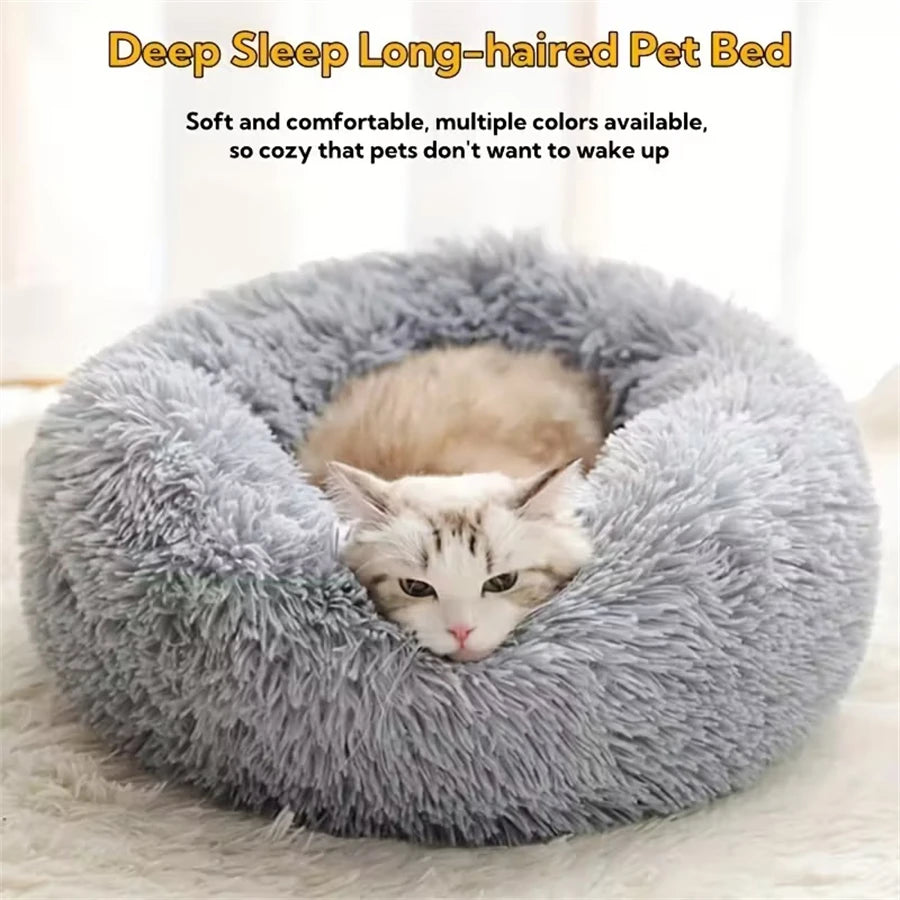 Lit "Beignet" Apaisant pour Chien et Chat