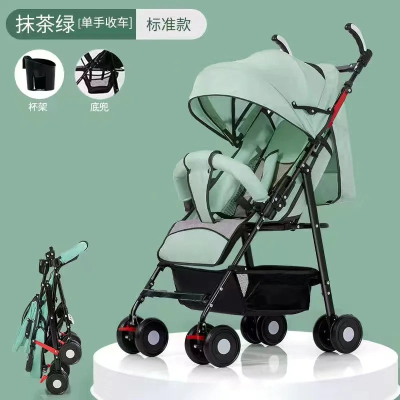 Poussette Canne Légère & Pliable