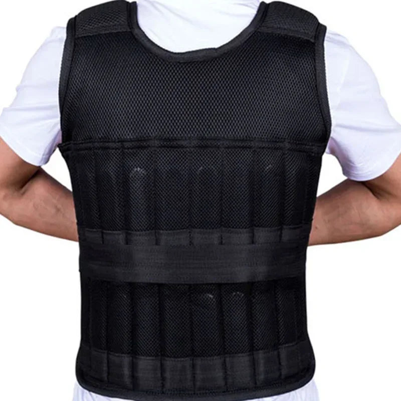 Gilet Lesté de Musculation Réglable 15kg / 35kg