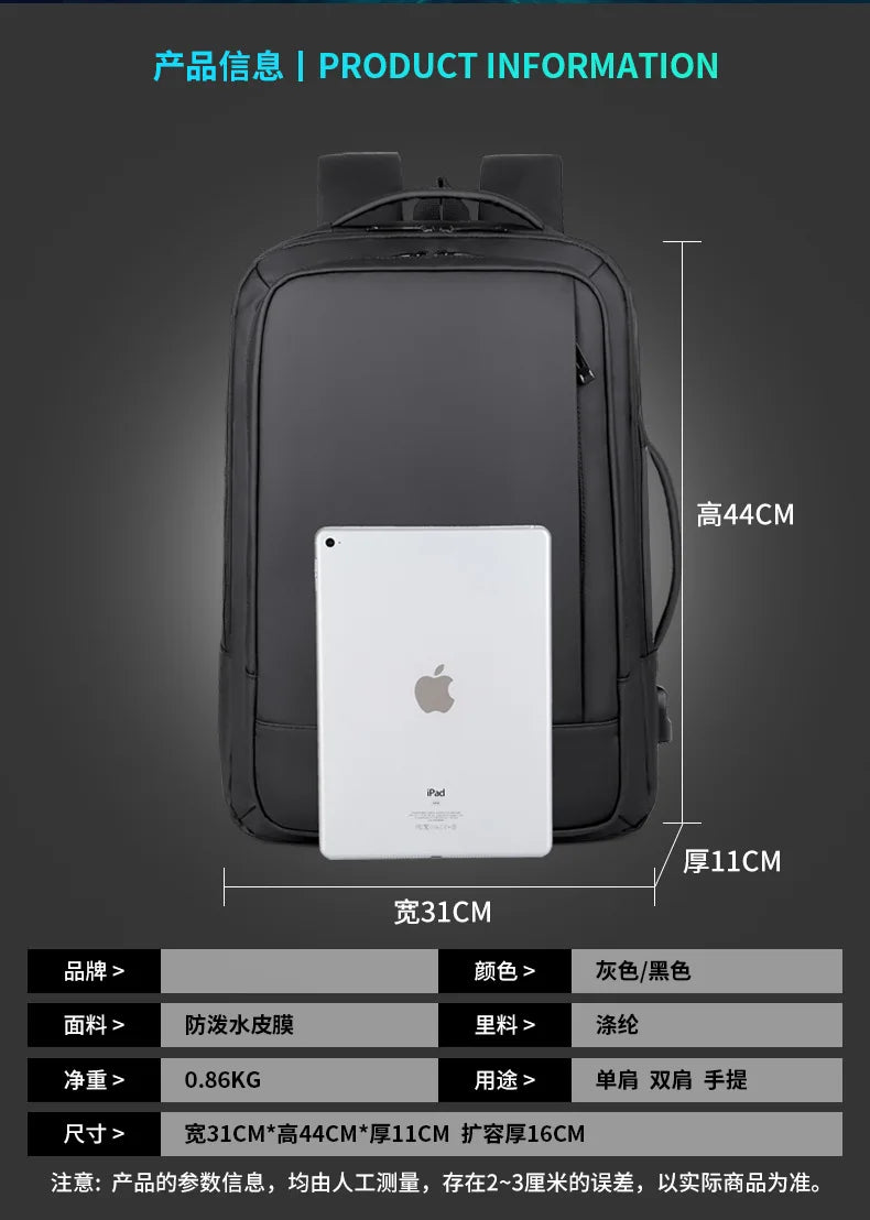 Sac à Dos Multifonction Étanche