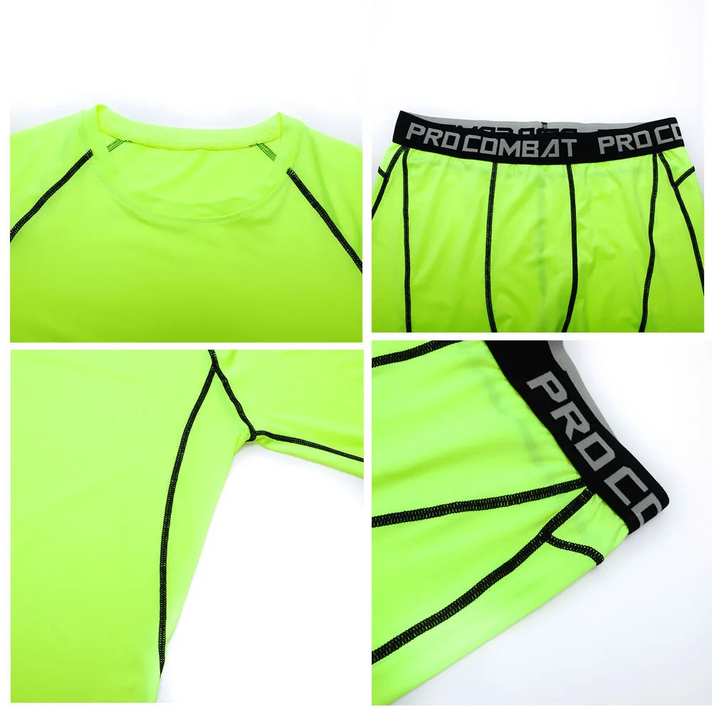 Ensemble de Compression Thermique pour Homme