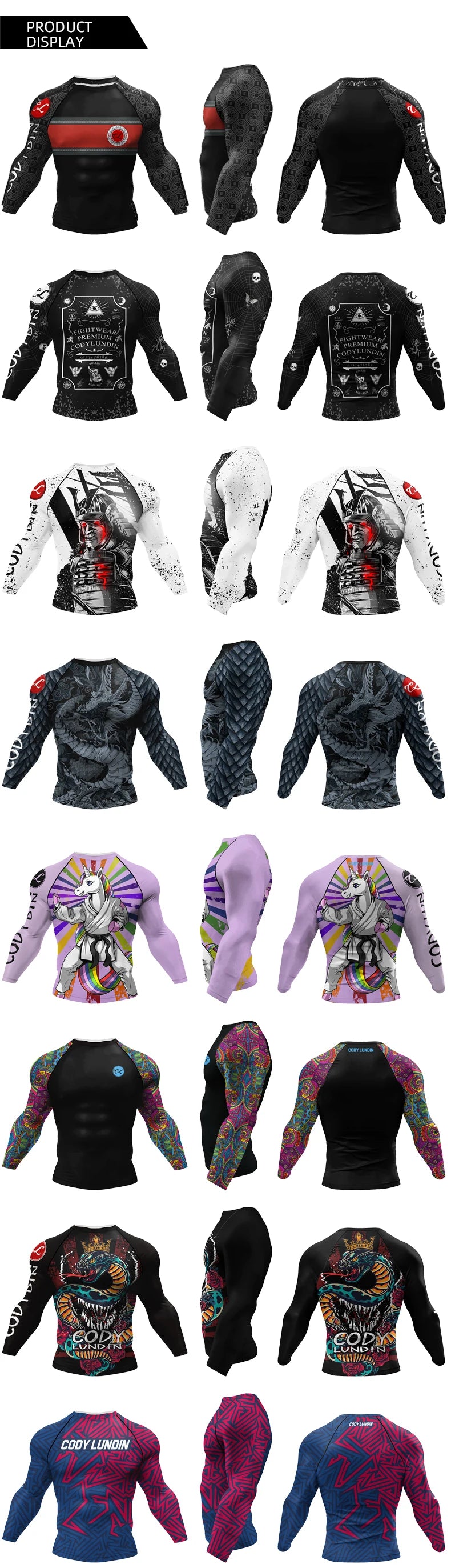 Rashguard de Compression Cody Lundin