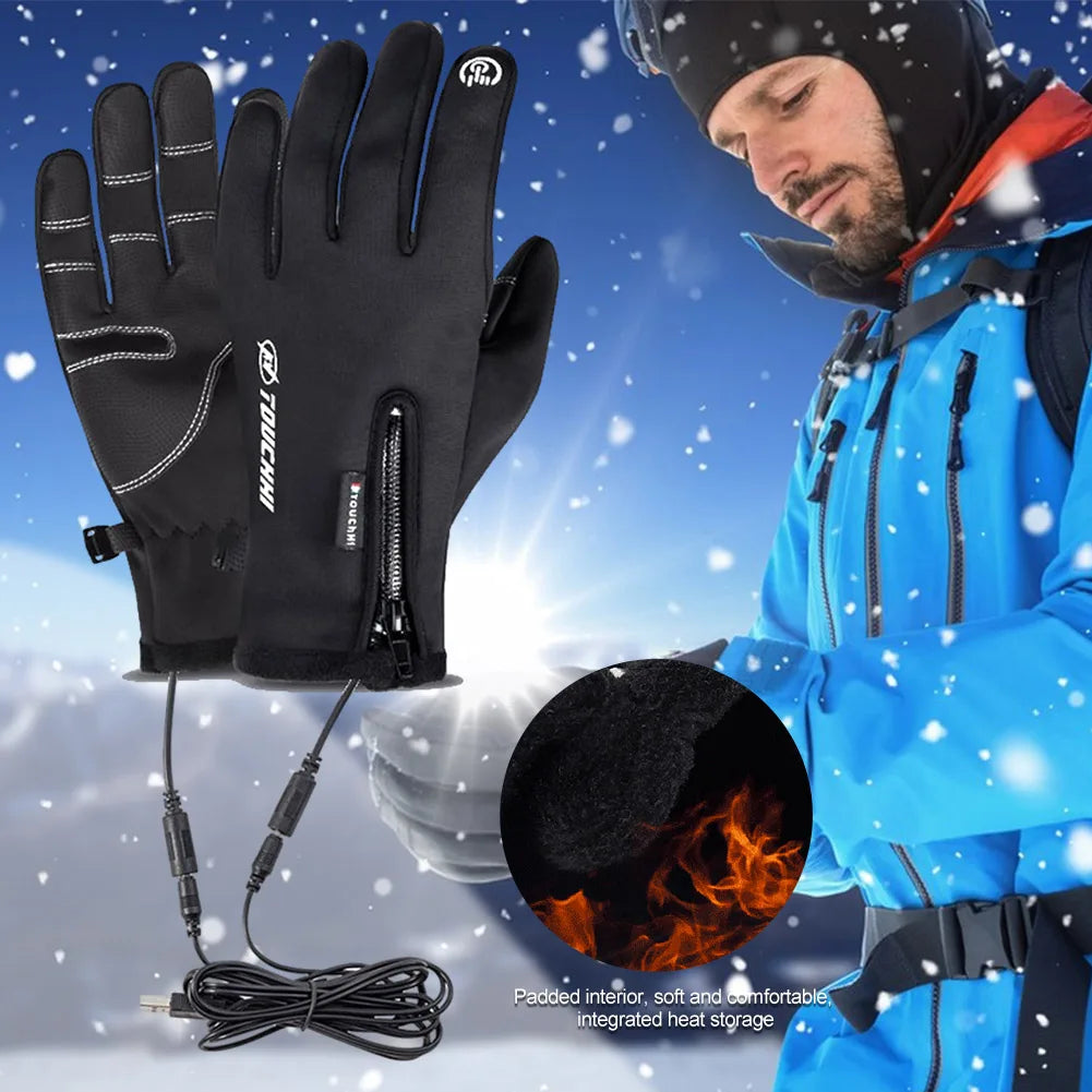 Gants Chauffants Électriques USB