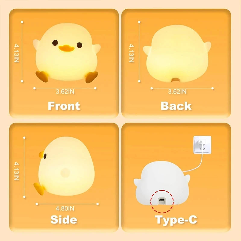 Veilleuse Canard DoDo en Silicone