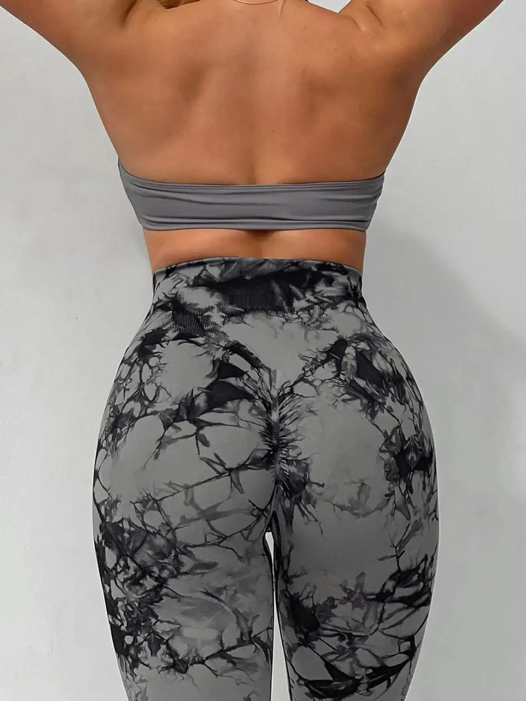 Legging de Yoga Tie-Dye Sans Couture