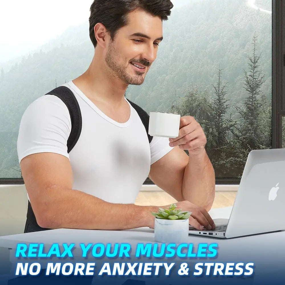 Correcteur de Posture Intégral et Réglable pour Homme & Femme