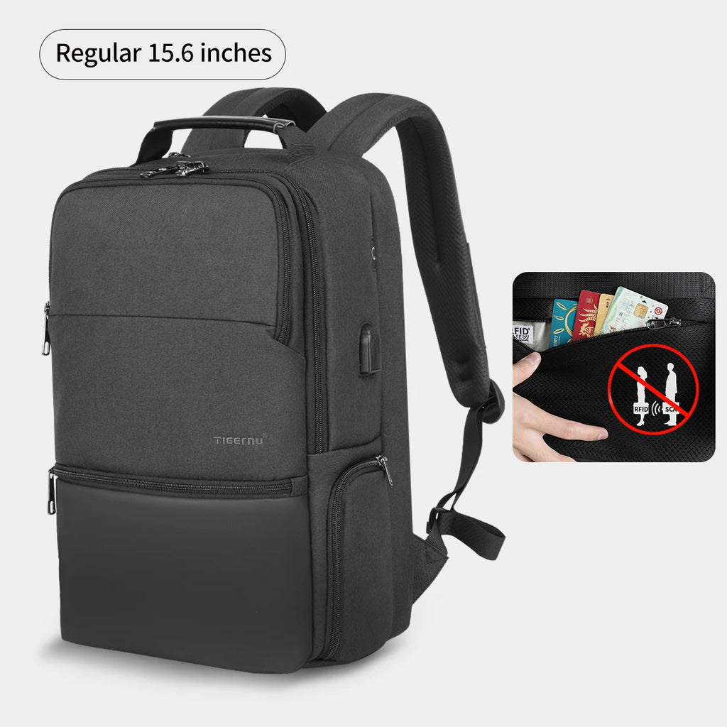 Sac à Dos Tigernu Haute Sécurité – PC 15.6 à 19 Pouces