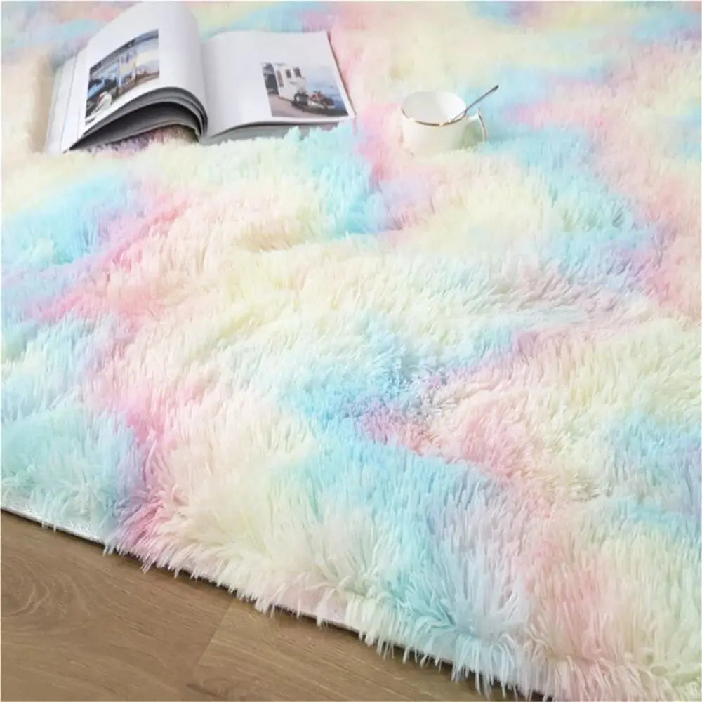 Tapis en Peluche Ultra-Doux et Moelleux