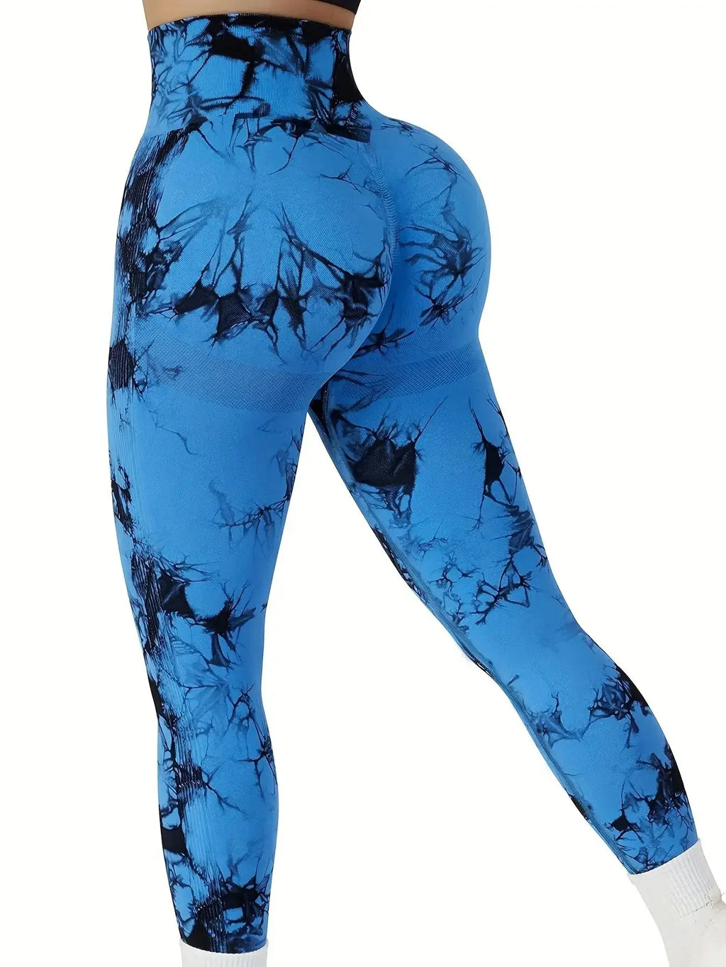 Legging de Yoga Tie-Dye Sans Couture