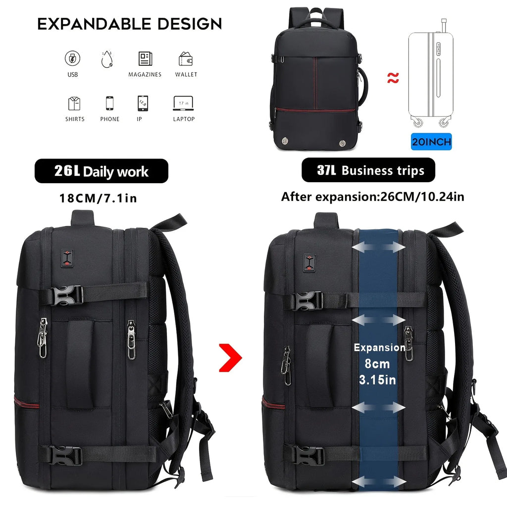 Sac à Dos de Voyage Extensible 40L