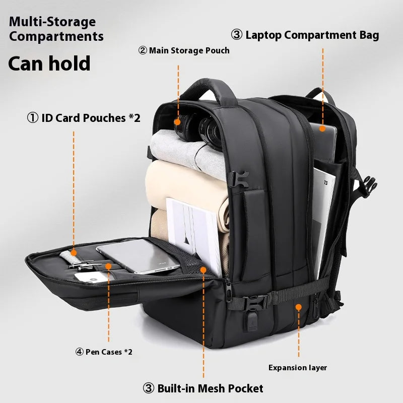 Sac à Dos Voyage d'Affaires Extensible