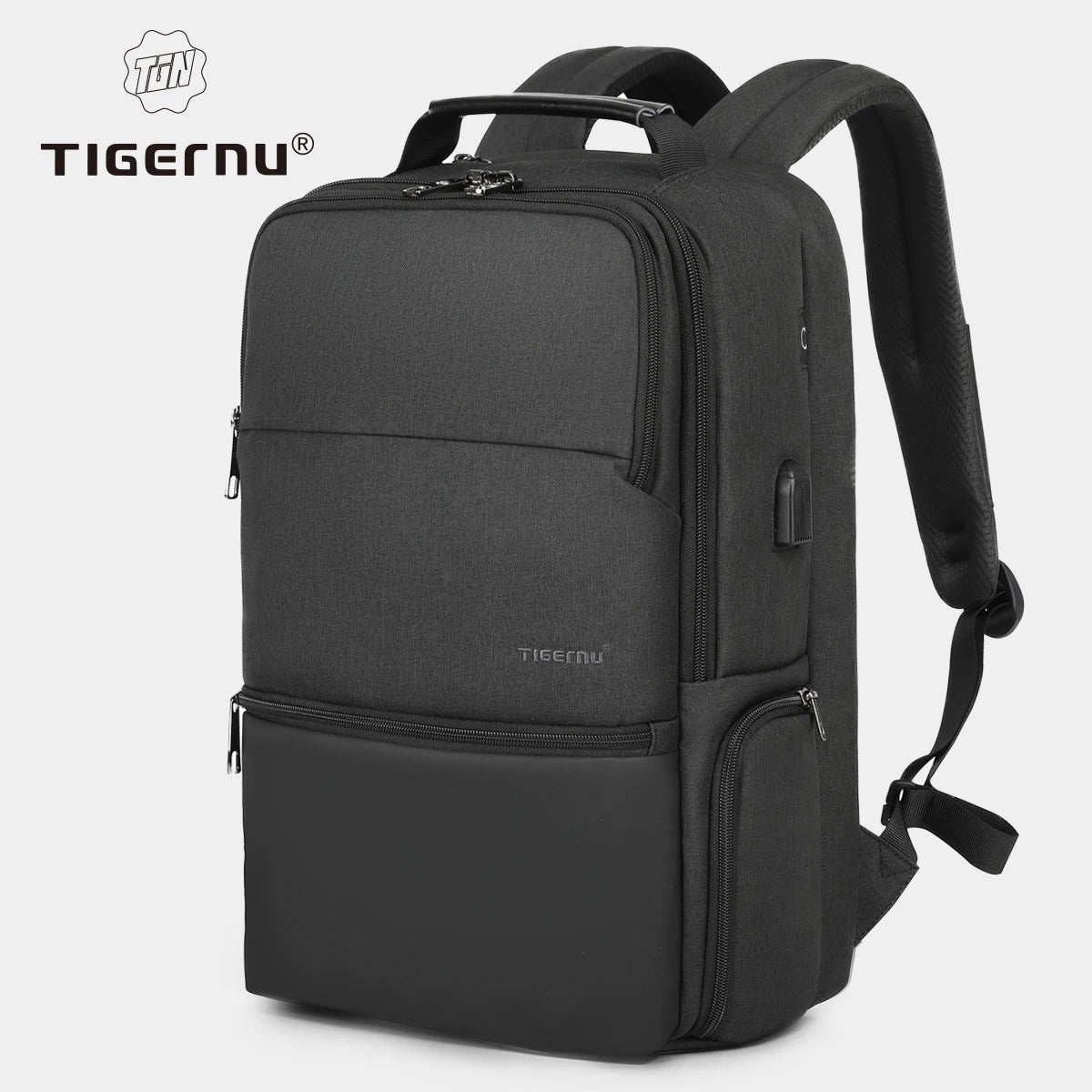 Sac à Dos Tigernu Haute Sécurité – PC 15.6 à 19 Pouces