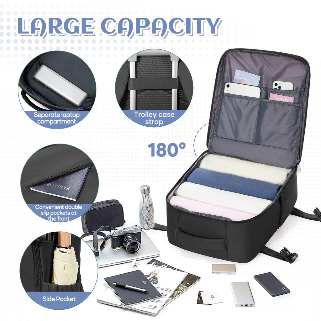 Sac à Dos Ryanair 40x30x20 avec Compression Sous Vide