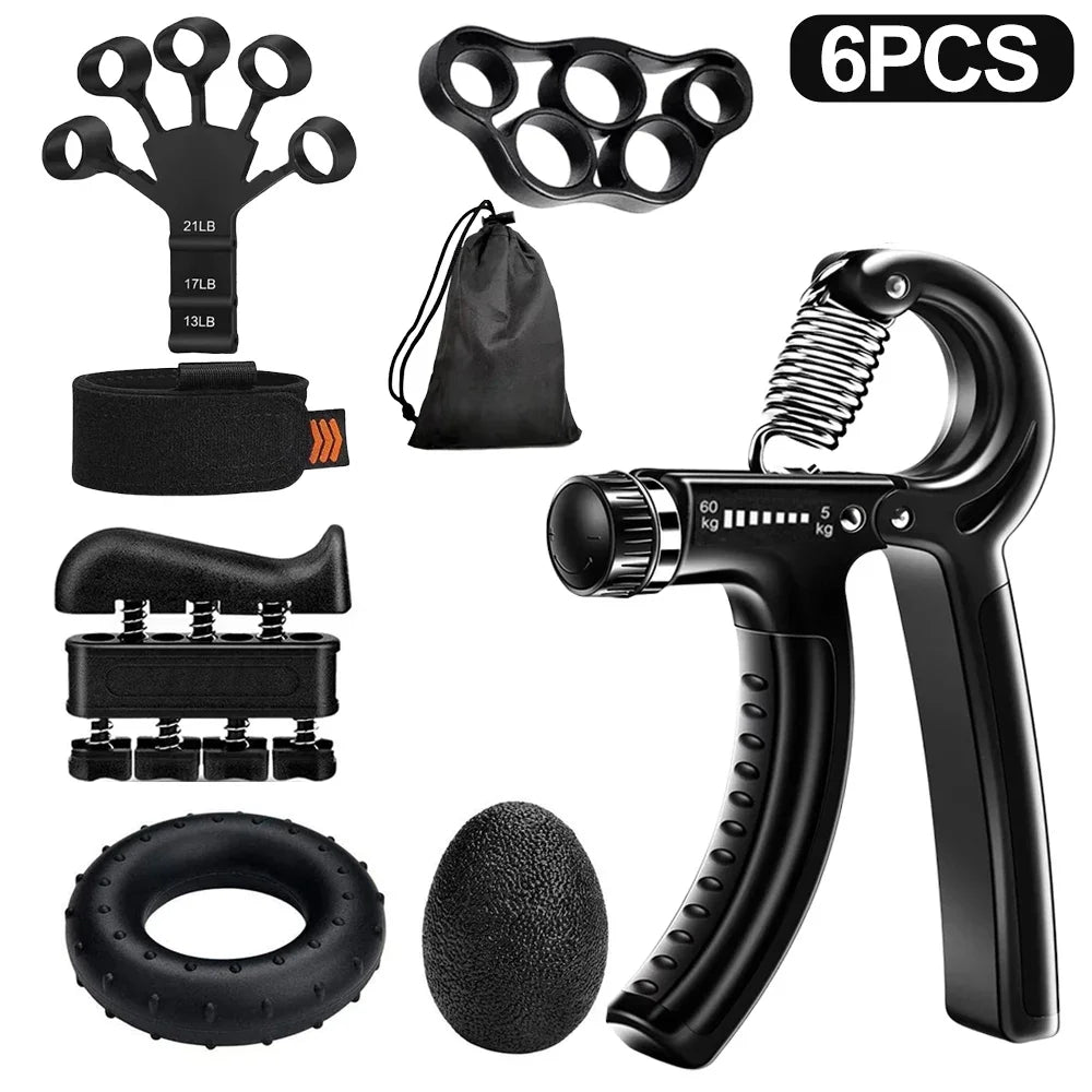 Renforceur de Poignée Réglable 5-60kg avec Compteur