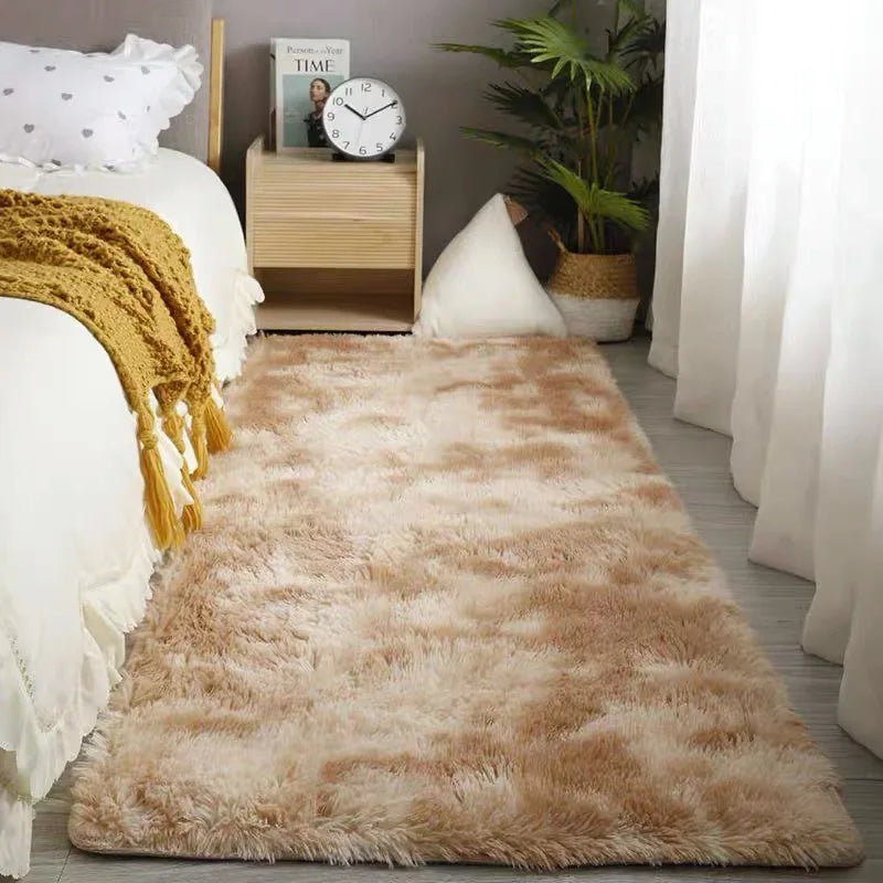 Tapis en Peluche Ultra-Doux et Moelleux