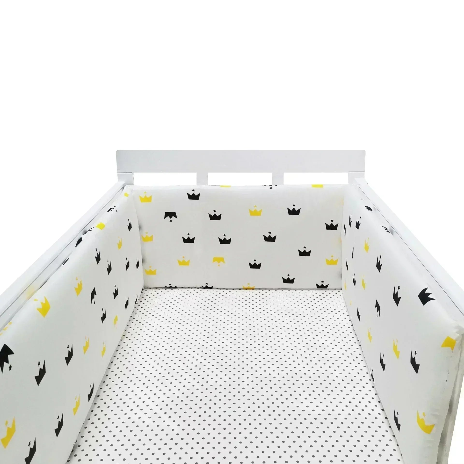 Tour de Lit Bébé Nordique 200x30 cm – Protection & Confort