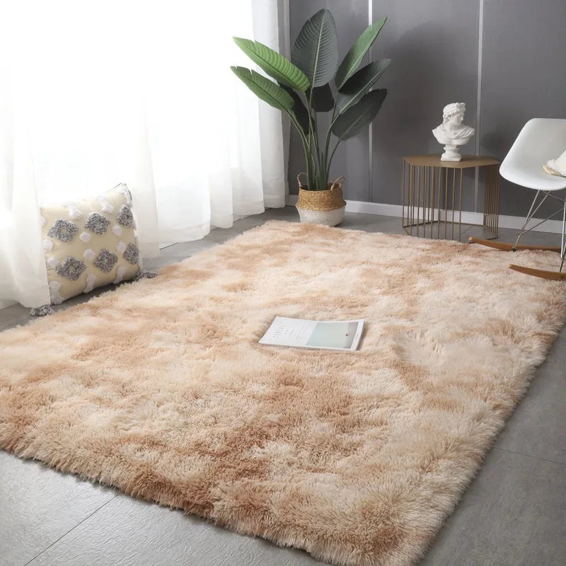Tapis en Peluche Ultra-Doux et Moelleux