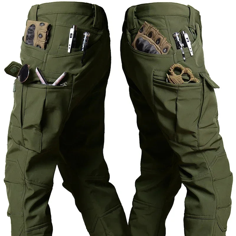 Pantalon d'Hiver Tactique Softshell Homme
